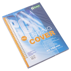 FOLIA DO BINDOWANIA A4 D.RECT 150MIC 100 SZT