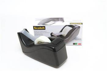 PODAJNIK DO TAŚMY 19MM 3M SCOTCH® C60 CZARNY + TAŚMA