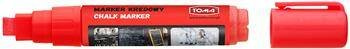 Marker kredowy TOMA 291 TO-291CZER czerwony 5-8mm