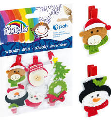 OZDOBY DREWNIANE FIORELLO GR-WD449 SPINACZ FILCOWY 170-2536 6SZT