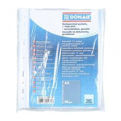 KOSZULKI GROSZKOWE A5 DONAU PP 50MIC 100SZT