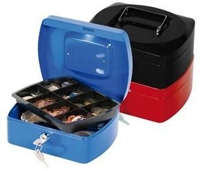 KASETKA NA KLUCZYK 205X85X160MM Q-CONNECT CZERWONA