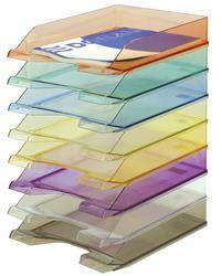 SZUFLADA A4 DONAU POMARAŃCZOWA POLISTYREN