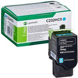 TONER ORYGINALNY LEXMARK C232HC0 CYAN 2300 STRON