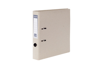 SEGREGATOR A4 TEKTURA VAUPE TJ ECO 50MM 018/00 NATURALNY DŹWIGNIOWY