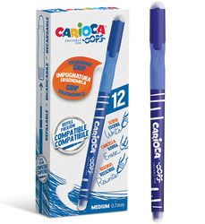 DŁUGOPIS WYMAZYWALNY CARIOCA 43039/02 OOPS 160-2515 NIEBIESKI 0.7MM