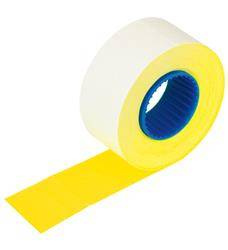 ETYKIETY SAMOPRZYLEPNE 26X16MM DO METKOWNIC GRAND PROSTE 150-1087 ŻÓŁTE 5ROLEK*700SZT