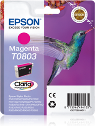TUSZ ORYGINALNY EPSON T0803 C13T08034011 MAGENTA 7,4 ML