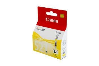 TUSZ ORYGINALNY CANON CLI521Y 2936B001 YELLOW 9 ML