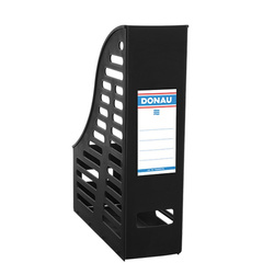 POJEMNIK NA CZASOPISMA A4 DONAU CZARNY PP