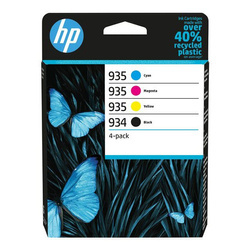 HP ORYGINALNY INK / TUSZ 6ZC72AE, HP 934/935, CMYK, MULTIPACK, HP OFFICEJET 6812,6815,OFFICEJET PRO 6230,6830,6835