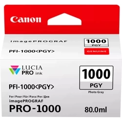 TUSZ ORYGINALNY CANON PFI1000PGY 0553C001 PHOTO GREY 80 ML