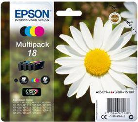 TUSZ ORYGINALNY EPSON T1806 C13T18064012 CMYK 175BK/3*180CMY STRON