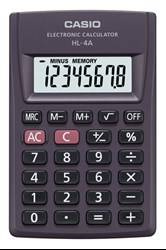 KALKULATOR KIESZONKOWY 87X56X8,6MM CASIO HL-4A BOX BATERIA LR54