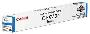 TONER ORYGINALNY CANON CEXV34C 3783B002 CYAN 19000 STRON