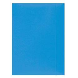 TECZKA Z GUMKĄ A4 OFFICE PRODUCTS JASNONIEBIESKA KARTON 300GSM