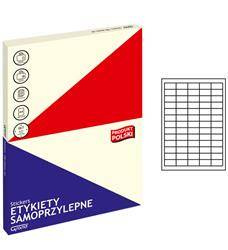 ETYKIETY SAMOPRZYLEPNE 38X21.2MM GRAND 150-1028 BIAŁE 100ARK*65SZT