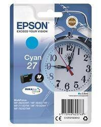TUSZ ORYGINALNY EPSON T2702 C13T27024012 CYAN 3,6 ML