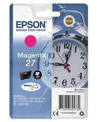 TUSZ ORYGINALNY EPSON T2703 C13T27034012 MAGENTA 3,6 ML