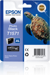 TUSZ ORYGINALNY EPSON T1571 C13T15714010 PHOTO CZARNY 25,9 ML