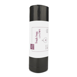 WORKI NA ŚMIECI LDPE CZARNE 240L 10SZT