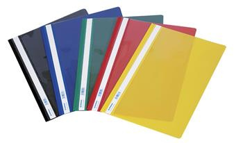 SKOROSZYT PLASTIKOWY A4 DONAU TWARDY ZIELONY PVC 150/160MIKR