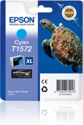 TUSZ ORYGINALNY EPSON T1572 C13T15724010 CYAN 25,9 ML
