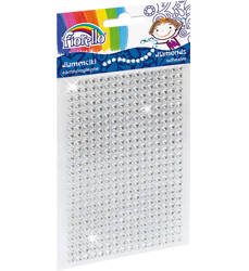 DIAMENCIKI SAMOPRZYLEPNE FIORELLO GR-DS039-4 170-2394 SREBRNE
