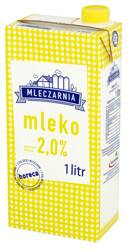 MLEKO UHT 2% MLECZARNIA 1L