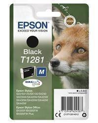 TUSZ ORYGINALNY EPSON T1281 C13T12814012 CZARNY 5,9 ML