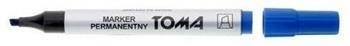 Marker permanentny TOMA TO-091 1 2 niebieski ścięta końcówka