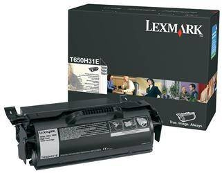 TONER ORYGINALNY LEXMARK T650H31E CZARNY 25000 STRON