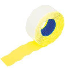 ETYKIETY SAMOPRZYLEPNE 26X16MM DO METKOWNIC GRAND FALISTE 150-1082 ŻÓŁTE 5ROLEK*700SZT