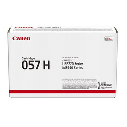 CANON ORYGINALNY TONER 057H, BLACK, 10000S, 3010C002, HIGH CAPACITY, CANON LBP228, LBP226, LBP223, MF449, MF446, MF445, MF443, O