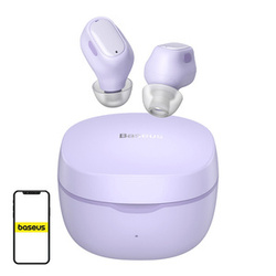 Słuchawki bezprzewodowe Baseus Bowie WM01 (fioletowe)