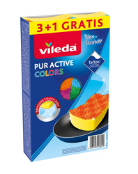 ZMYWAK VILEDA PUR ACTIVE COLORS VI169492 4 SZT