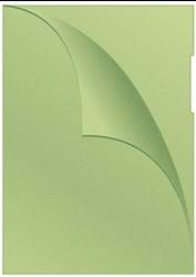 OBWOLUTA L A4 Q-CONNECT GROSZOWA ZIELONA PP 120MIC 100SZT