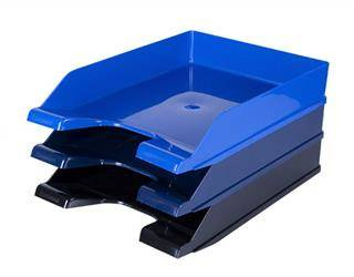 SZUFLADA A4 DONAU NIEBIESKA POLISTYREN/PP