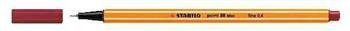 Cienkopis STABILO POINT 88/50 ciemny czerwony 0.4