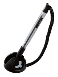 DŁUGOPIS NA SPRĘŻYNCE LEŻĄCY/STOJĄCY Q-CONNECT NIEBIESKI 0.7MM