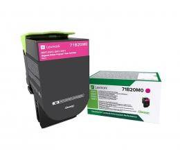 TONER ORYGINALNY LEXMARK 71B20M0 MAGENTA 2300 STRON