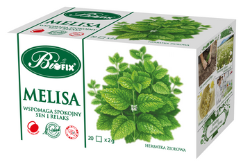 HERBATA ZIOŁOWA MELISA BIFIX 20 TOREBEK