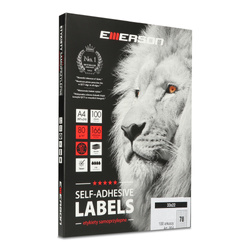 ETYKIETY SAMOPRZYLEPNE 33X22MM EMERSON 004 QCT BIAŁE 100ARK*78SZT