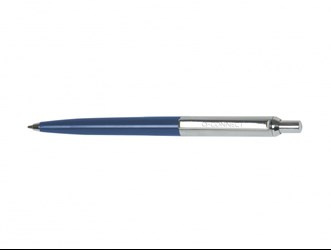 DŁUGOPIS AUTOMATYCZNY Q-CONNECT PRESTIGE NIEBIESKI 0.7MM NIEBIESKO/SREBRNA OBUDOWA