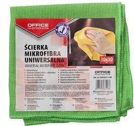 ŚCIERECZKA Z MIKROFIBRY UNIWERSALNA OFFICE PRODUCTS MIX KOLORÓW 30X30CM