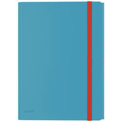 TECZKA Z GUMKĄ A4 LEITZ COSY 46190061 MORSKI NIEBIESKI PP