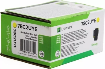 TONER ORYGINALNY LEXMARK 78C2UYE YELLOW 7000 STRON