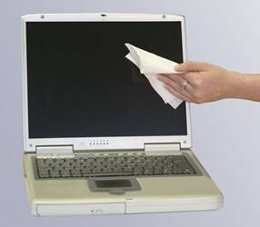 ŚCIERECZKI CZYSZCZĄCE DO EKRANU Q-CONNECT W TUBIE 100 SZT