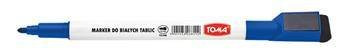 MARKER SUCHOŚCIERALNY TOMA 268 TO-268NIEB NIEBIESKI OKRĄGŁA KOŃCÓWKA 1.0MM +MAGNES+ŚCIERAK