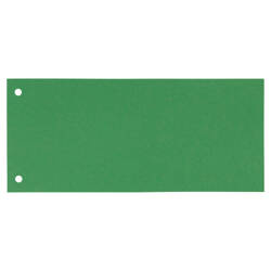 PRZEKŁADKI 1/3 A4 ESSELTE 624447 ZIELONY KARTON 180G 100SZT